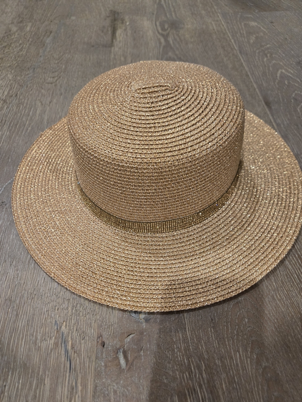 Sun Hat in Rose Gold